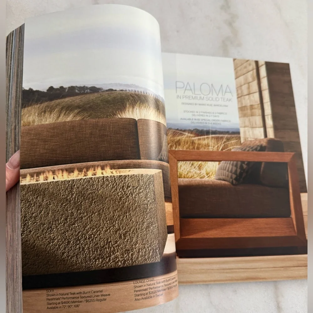 RH Restoration Hardware Magazine - 2025 Outdoor Catalog.